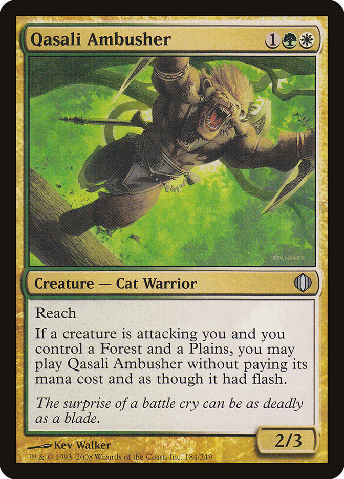 Qasali Ambusher – Shards of Alara [ALA] – English – #184