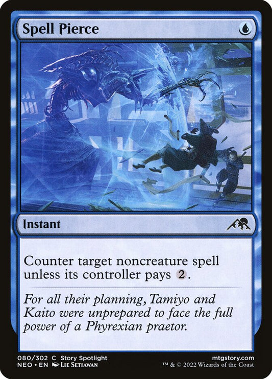 Spell Pierce – Kamigawa: Neon Dynasty [NEO] – English – #80