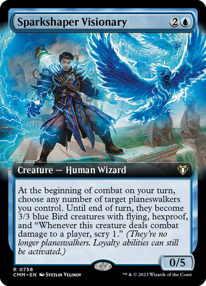 Sparkshaper Visionary – Commander Masters [CMM] – English – #758