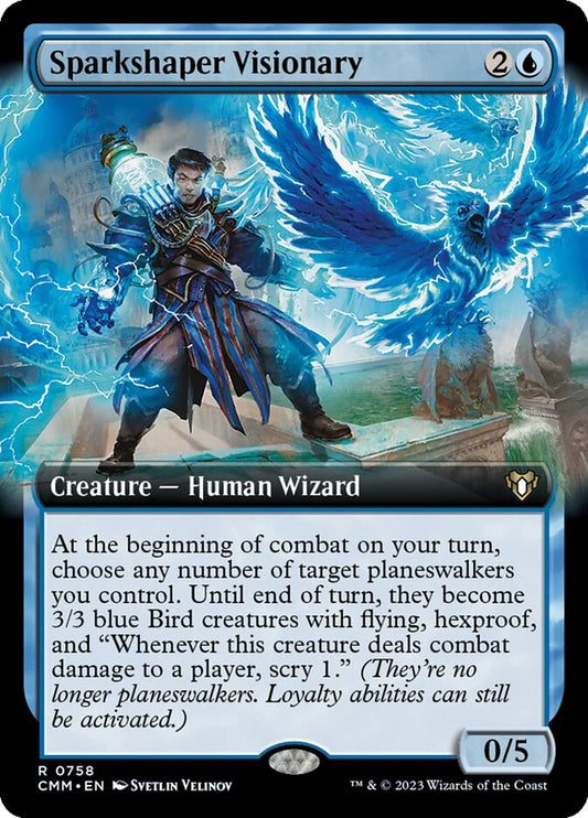Sparkshaper Visionary – Commander Masters [CMM] – English – #758