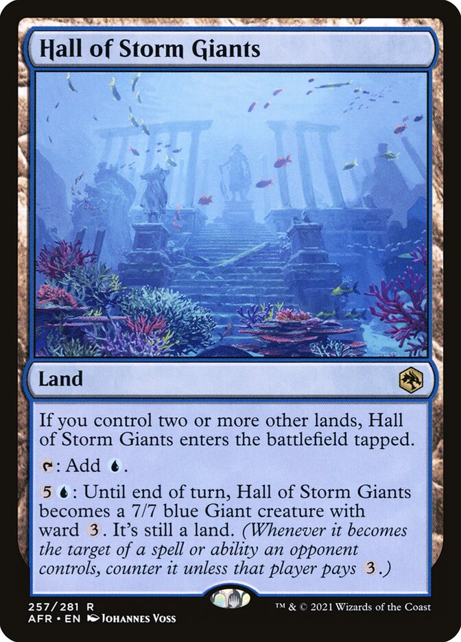 Hall of Storm Giants – Adventures in the Forgotten Realms [AFR] – English – #257