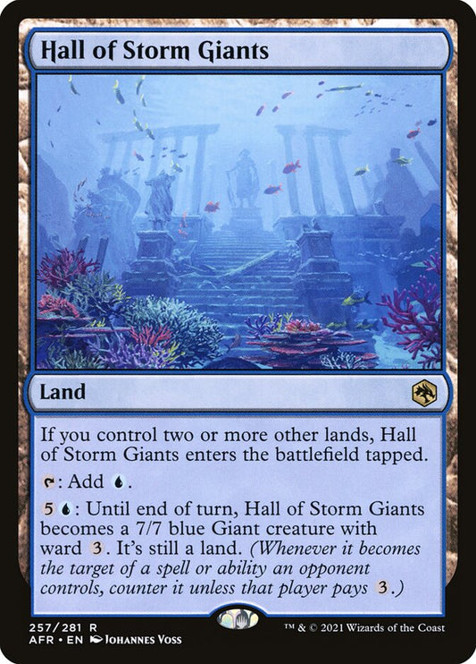 Hall of Storm Giants – Adventures in the Forgotten Realms [AFR] – English – #257