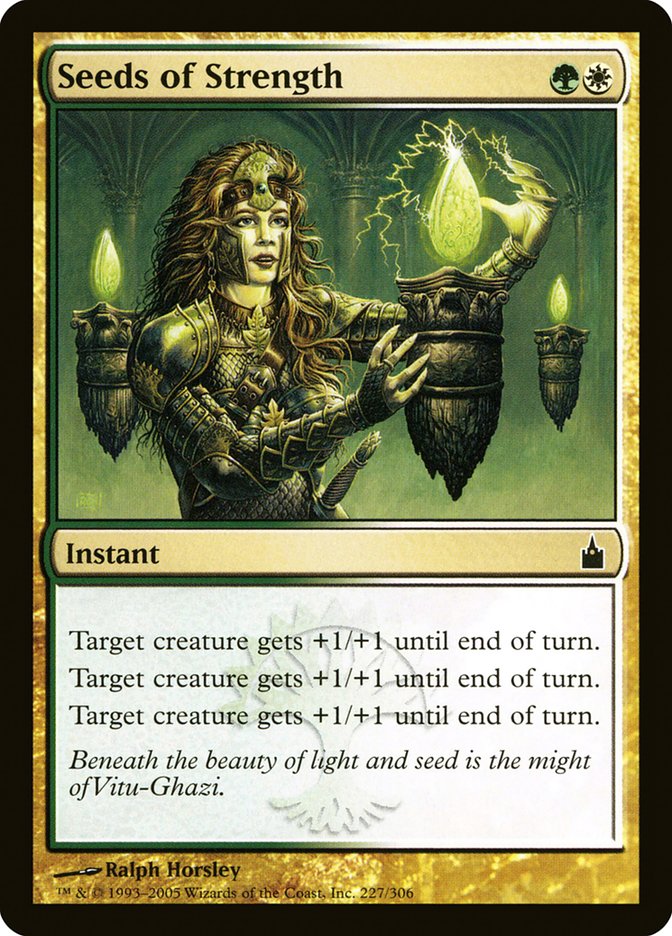 Seeds of Strength – Ravnica: City of Guilds [RAV] – English – #227