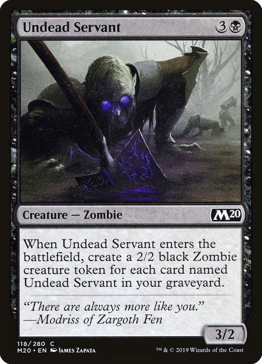 Undead Servant – Core Set 2020 [M20] – English – #118