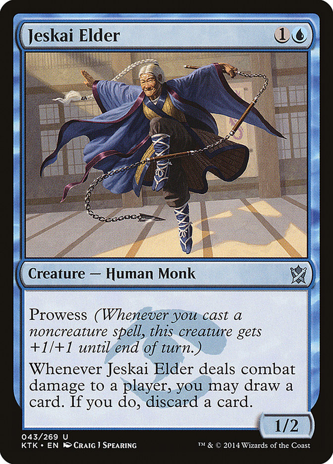 Jeskai Elder – Khans of Tarkir [KTK] – English – #43