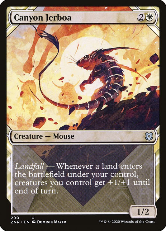 Canyon Jerboa – Zendikar Rising [ZNR] – English – #290