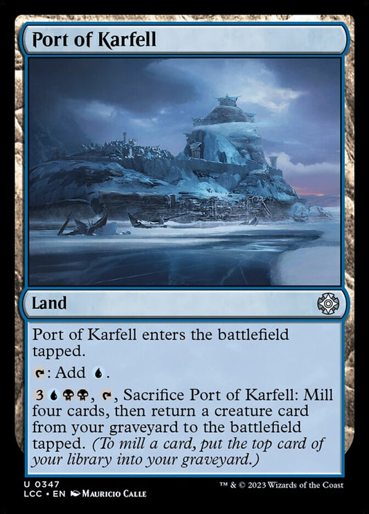 Port of Karfell – The Lost Caverns of Ixalan Commander [LCC] – D – #347