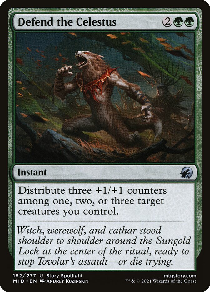 Defend the Celestus – Innistrad: Midnight Hunt [MID] – D – #182