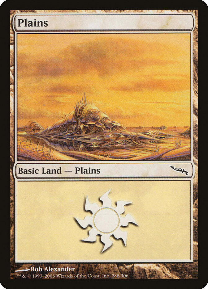 Plains – Mirrodin [MRD] – English – #288