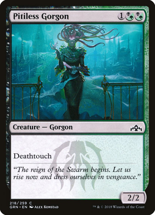 Pitiless Gorgon – Guilds of Ravnica [GRN] – D – #218