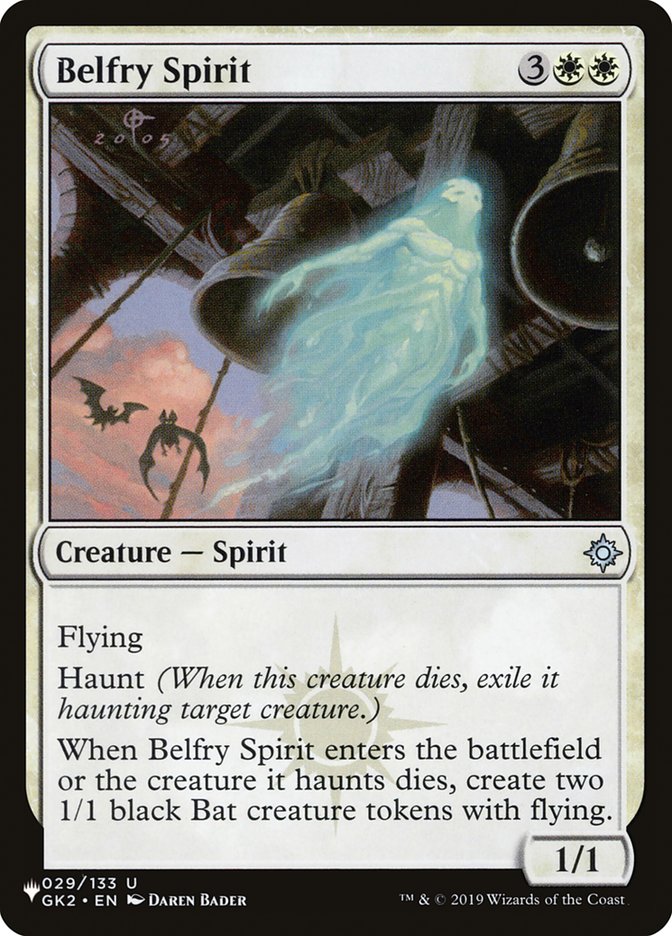 Belfry Spirit – The List [PLST] – English – #GK2-29