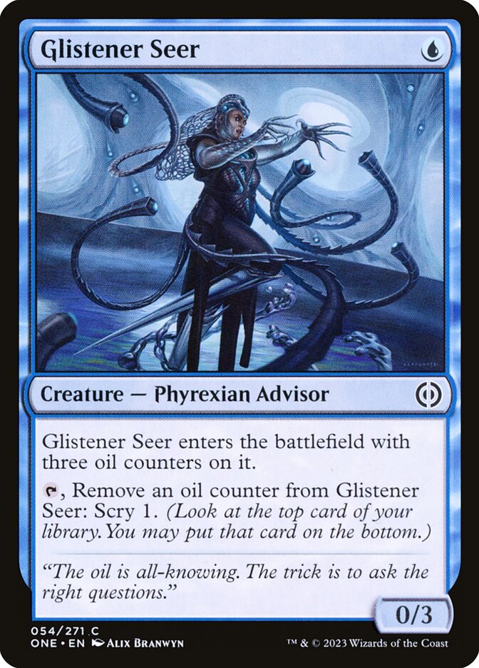 Glistener Seer – Phyrexia: All Will Be One [ONE] – D – #54