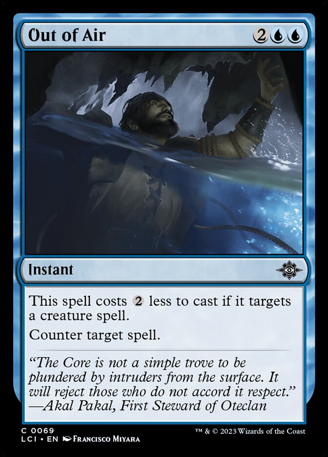 Out of Air – The Lost Caverns of Ixalan [LCI] – D – #69