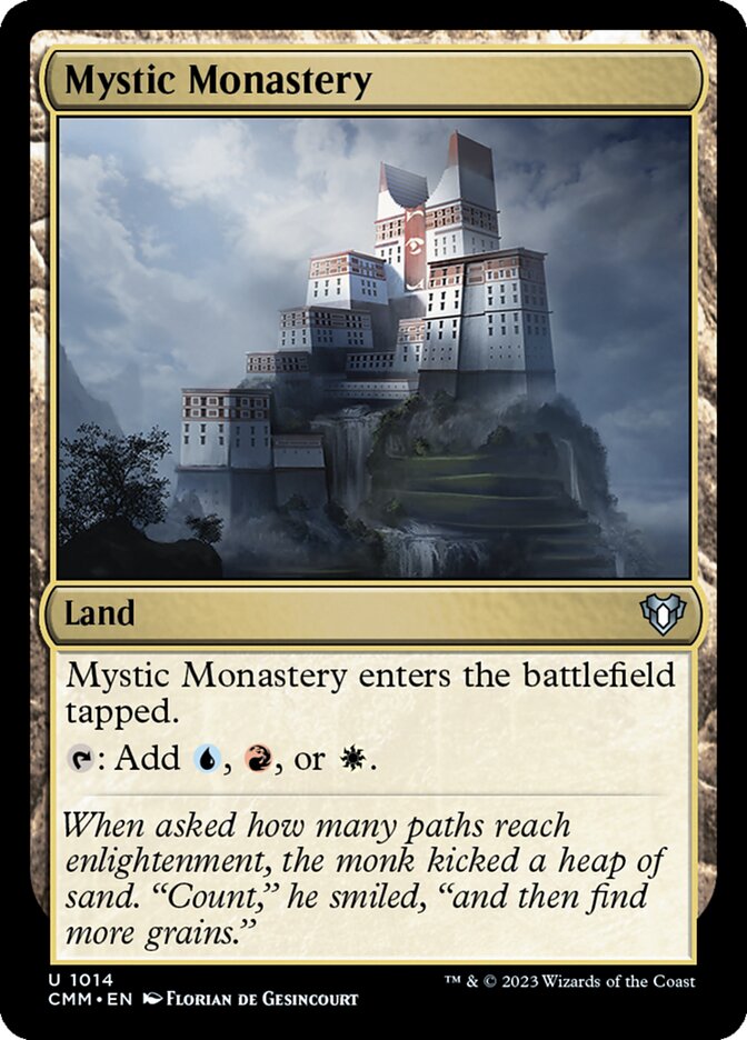 Mystic Monastery – Commander Masters [CMM] – D – #1014