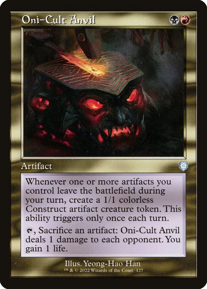 Oni-Cult Anvil – The Brothers' War Commander [BRC] – D – #127