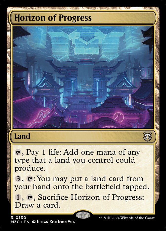 Horizon of Progress – Modern Horizons 3 Commander [M3C] – English – #130