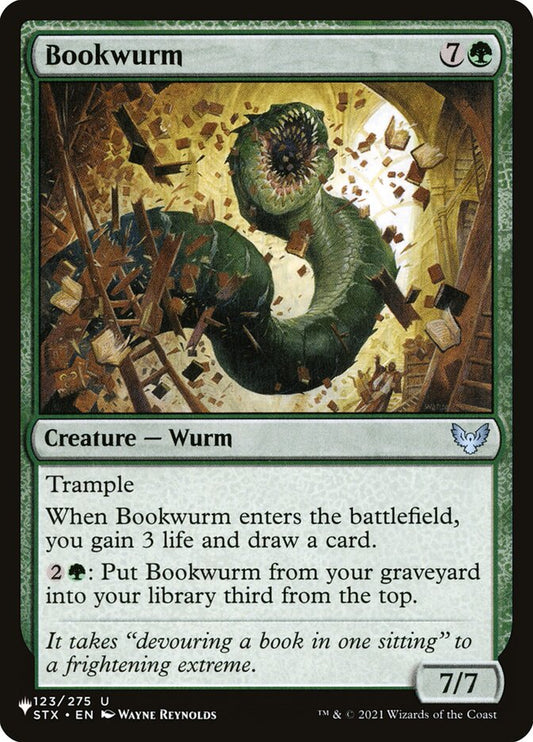 Bookwurm – The List [PLST] – English – #STX-123
