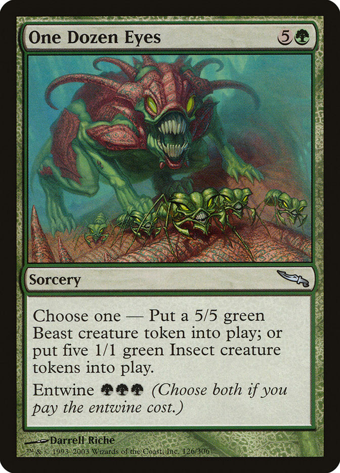 One Dozen Eyes – Mirrodin [MRD] – English – #126