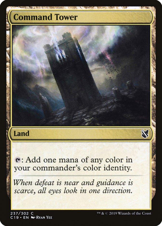 Command Tower – Commander 2019 [C19] – D – #237