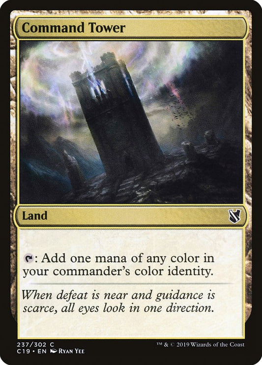 Command Tower – Commander 2019 [C19] – D – #237