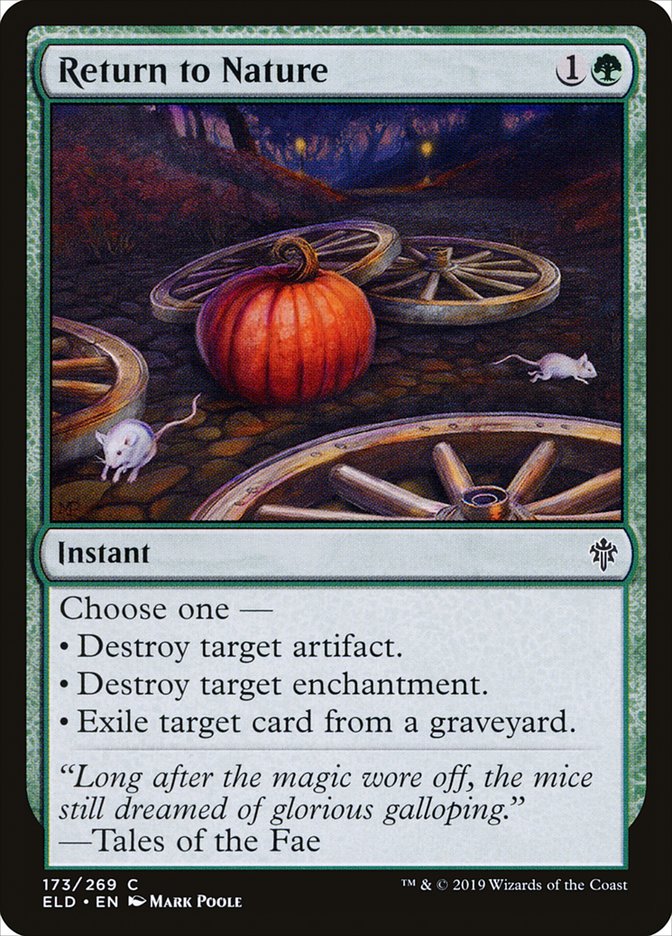Return to Nature – Throne of Eldraine [ELD] – English – #173