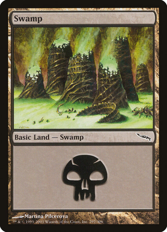 Swamp – Mirrodin [MRD] – English – #297