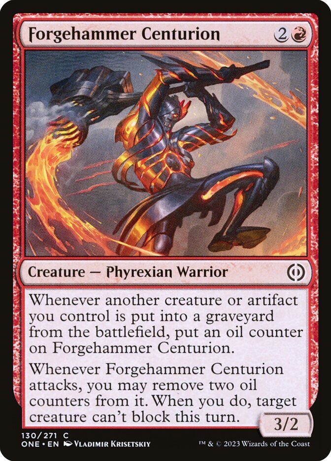 Forgehammer Centurion – Phyrexia: All Will Be One [ONE] – D – #130