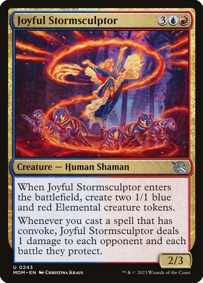 Joyful Stormsculptor – March of the Machine [MOM] – D – #243