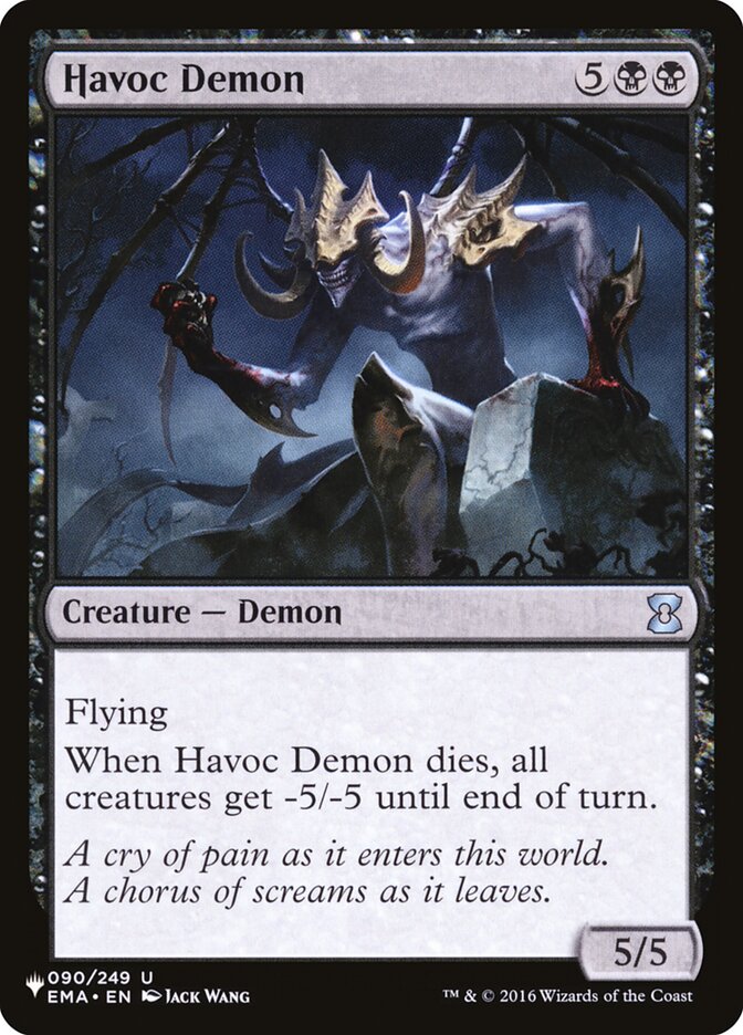 Havoc Demon – The List [PLST] – English – #EMA-90