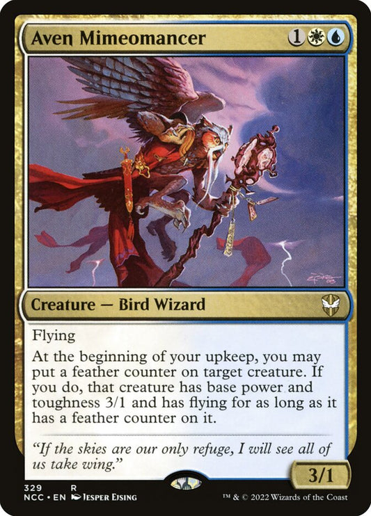 Aven Mimeomancer – New Capenna Commander [NCC] – English – #329