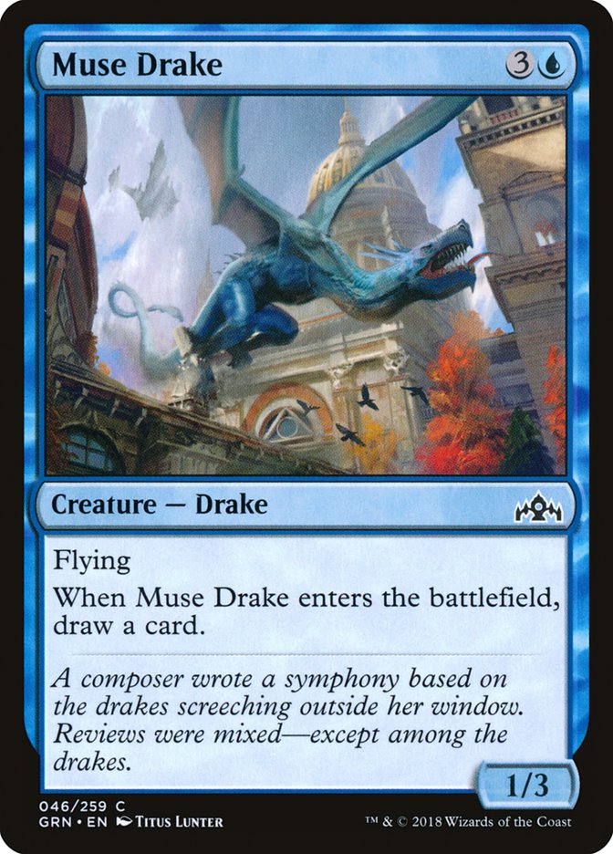 Muse Drake – Guilds of Ravnica [GRN] – English – #46