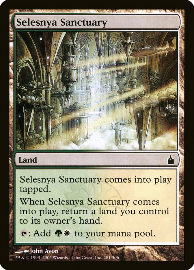 Selesnya Sanctuary – Ravnica: City of Guilds [RAV] – English – #281