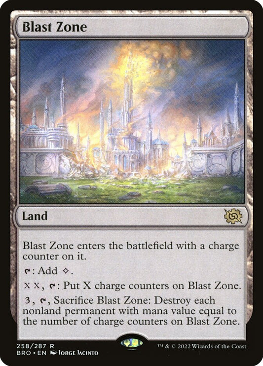 Blast Zone – The Brothers' War [BRO] – English – #258