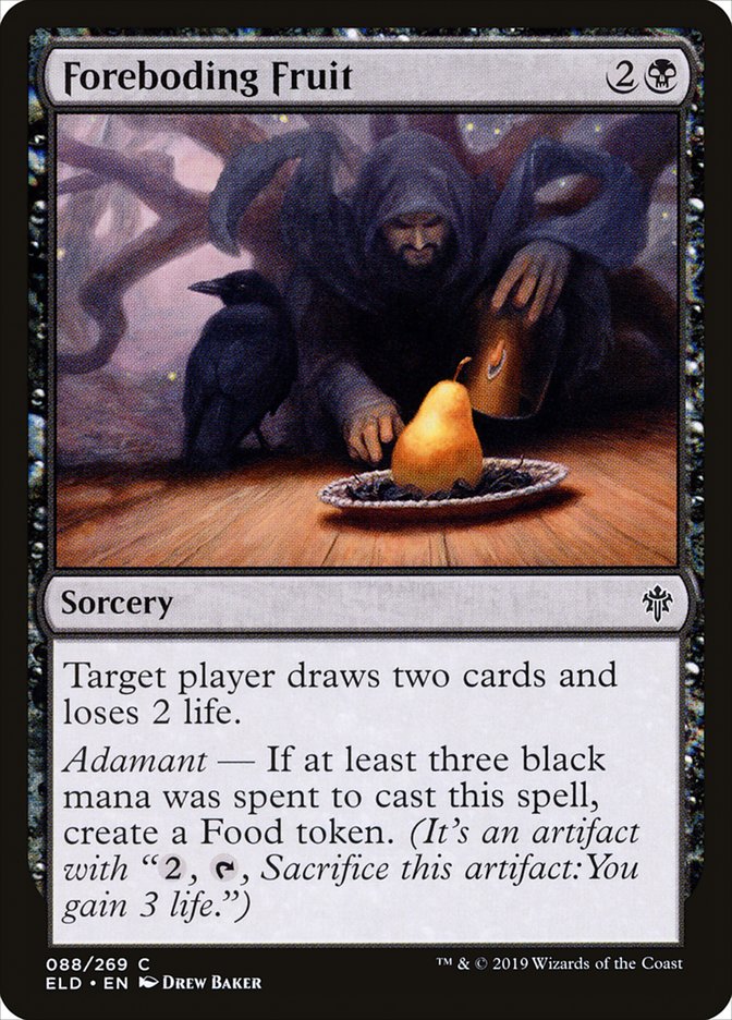 Foreboding Fruit – Throne of Eldraine [ELD] – English – #88
