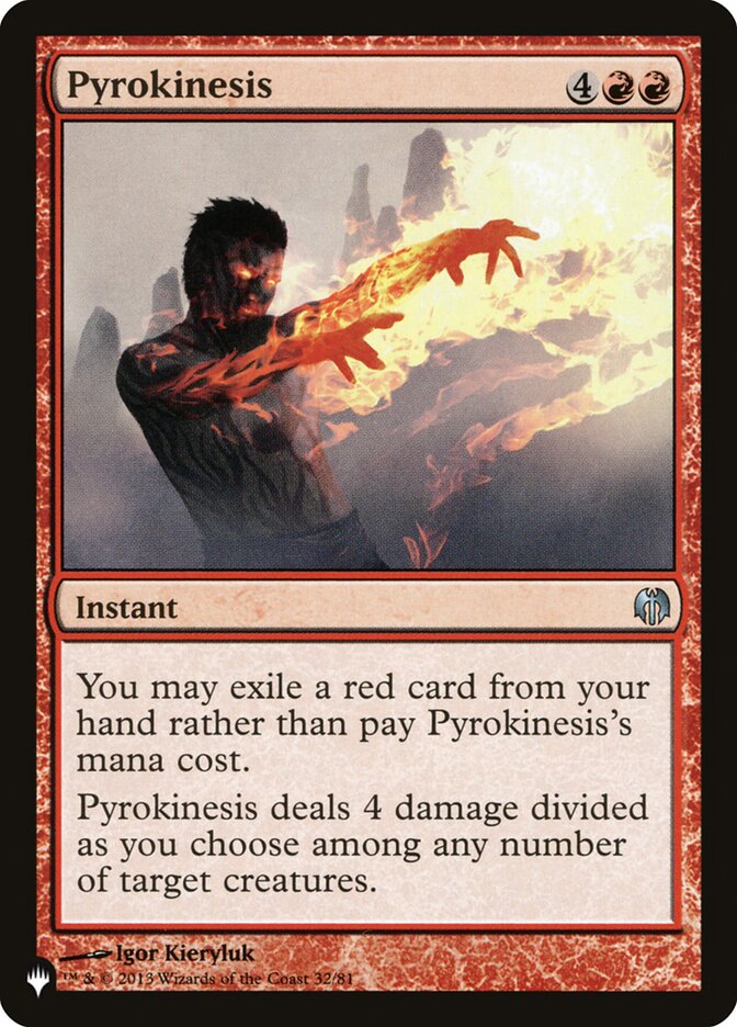 Pyrokinesis – The List [PLST] – English – #DDL-32