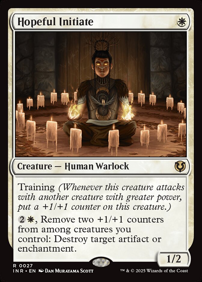 Hopeful Initiate – Innistrad Remastered [INR] – English – #27