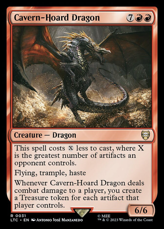 Cavern-Hoard Dragon – Tales of Middle-earth Commander [LTC] – English – #31