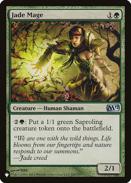 Jade Mage – The List [PLST] – English – #M12-181