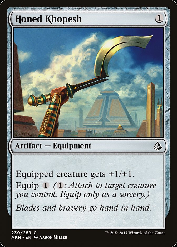 Honed Khopesh – Amonkhet [AKH] – English – #230