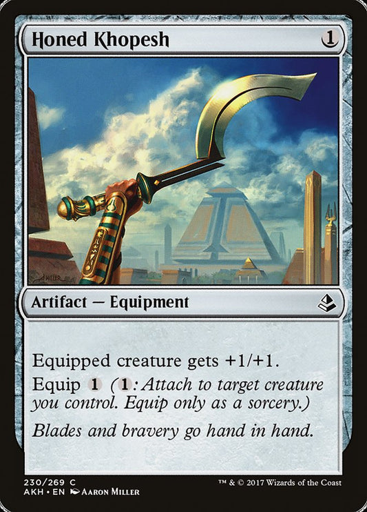Honed Khopesh – Amonkhet [AKH] – English – #230