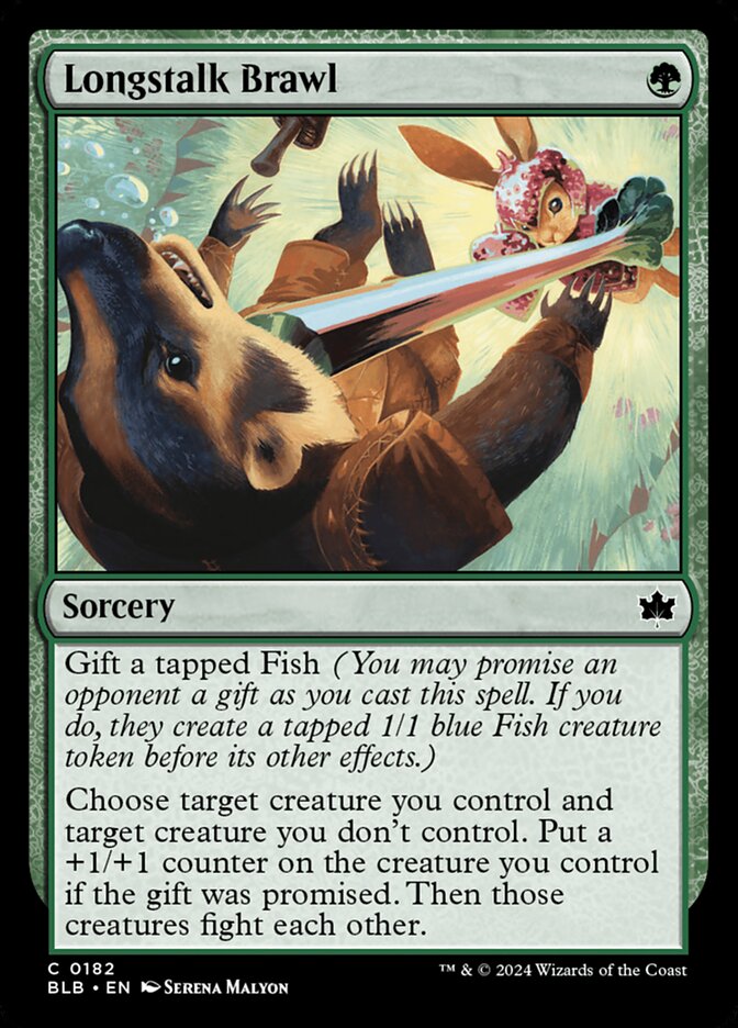 Longstalk Brawl – Bloomburrow [BLB] – English – #182