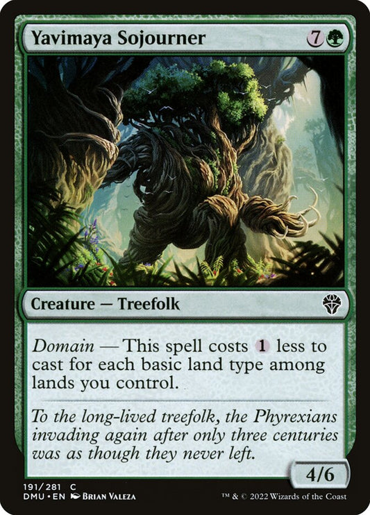 Yavimaya Sojourner – Dominaria United [DMU] – English – #191