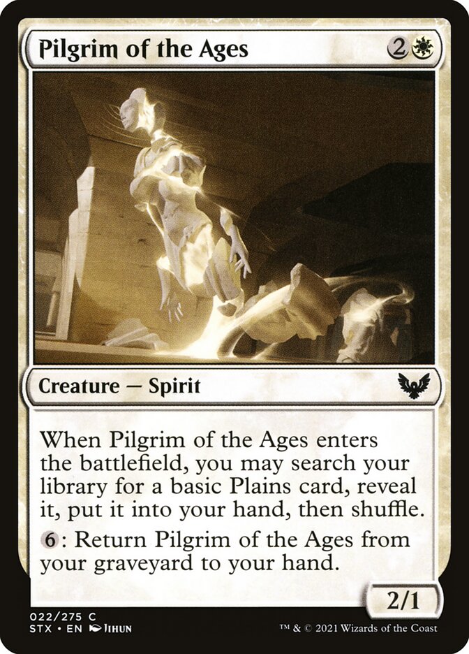 Pilgrim of the Ages – Strixhaven: School of Mages [STX] – English – #22