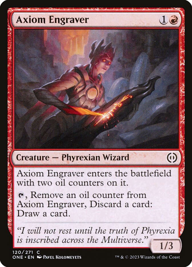 Axiom Engraver – Phyrexia: All Will Be One [ONE] – D – #120