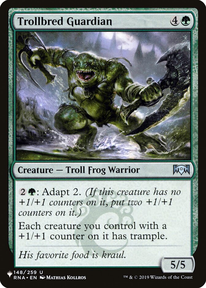 Trollbred Guardian – The List [PLST] – English – #RNA-148