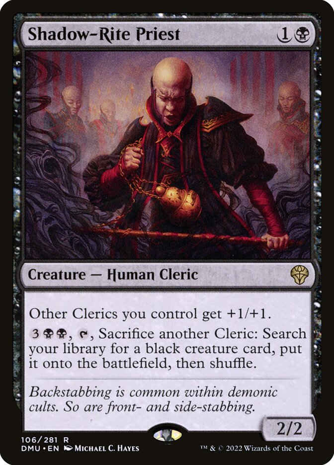 Shadow-Rite Priest – Dominaria United [DMU] – English – #106