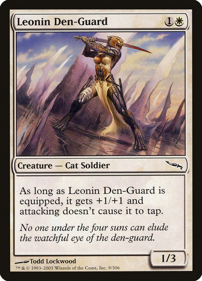 Leonin Den-Guard – Mirrodin [MRD] – English – #9