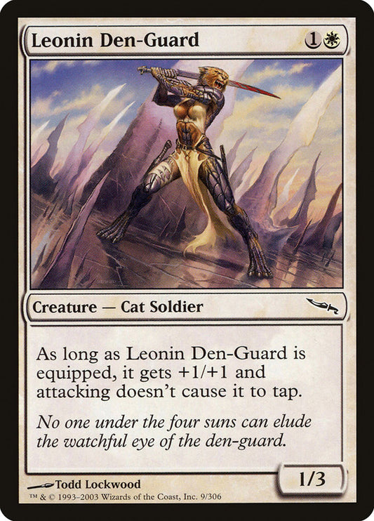 Leonin Den-Guard – Mirrodin [MRD] – English – #9