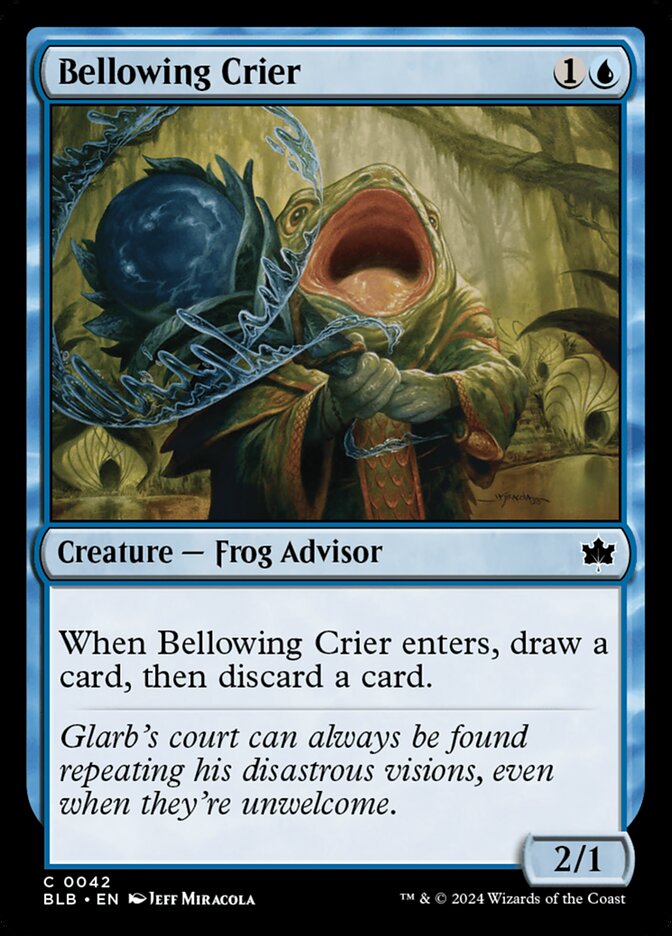 Bellowing Crier – Bloomburrow [BLB] – English – #42