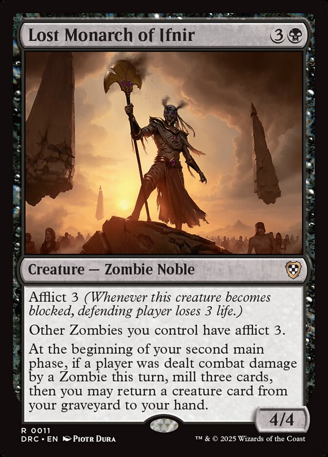 Lost Monarch of Ifnir – Aetherdrift Commander [DRC] – English – #11